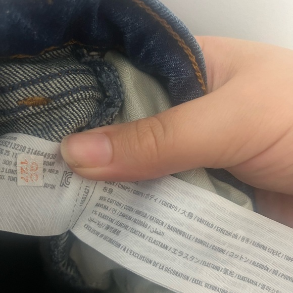 Abercrombie & fitch Curve Love the Straight Mid Rise size 20 dark denim jeans - Picture 4 of 4